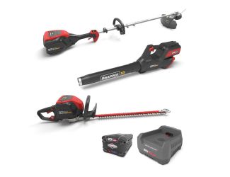 Yard Bundle: Snapper XD 82V Max String Trimmer, Leaf Blower, Hedge Trimmer, 2 Amp Battery & Charger