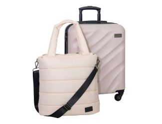 Puffer Hardside Luggage Set Size 2-pc