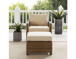 Bradenton 2Pc Wicker Outdoor Chair Set