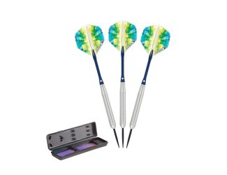 Elkadart Prism Ringed Silver Steel Tip Darts 20 Grams