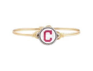 Cleveland Indians Bangle Bracelet Size Petite