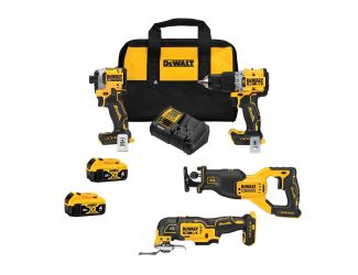 20V MAX Brushless 4-Tool Combo Kit w/ 2 Batteries