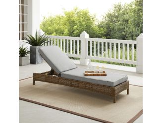 Bradenton Outdoor Wicker Chaise Lounge