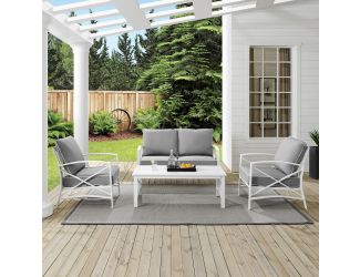 Kaplan 4Pc Outdoor Conversation Set