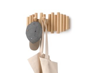 Picket Rail Wall Hook Natural