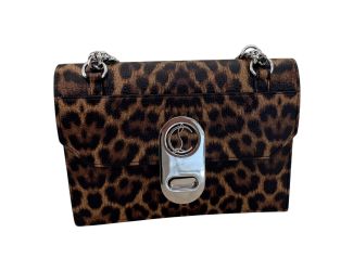 Christian Louboutin Elisa Calf Empire Leopard Bag