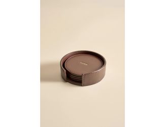 Oleada Sip N Stay Coaster Set Onyx