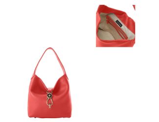 Pebble Grain Small Logo Lock Sac