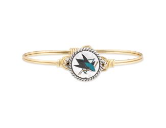 San Jose Sharks Bangle Bracelet Size Regular