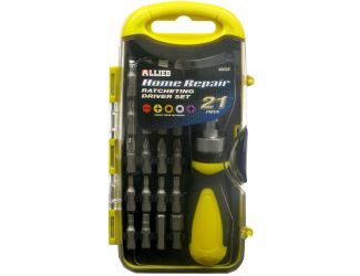 21-Piece Home Repair Ratcheting Driver Set