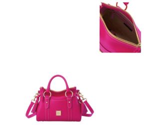 Lucca Leather Satchel with Pocket