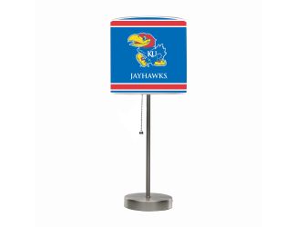 University Of Kansas Chrome Lamp