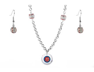Baseball Set Cubs Necklace Exclusive