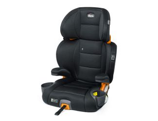 KidFit ClearTex Plus 2-in-1 Belt Positioning Booster Car Seat Obsidian