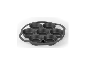 Cast Iron Biscuit Pan-Black