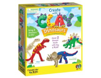 Create with Clay Dinosaurs