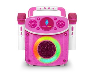 Mini Sparkle Karaoke Machine Pink