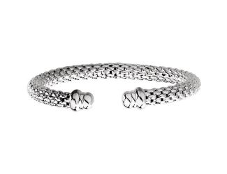 Sterling Silver Raspberry Cuff Bracelet