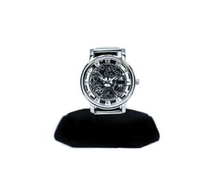 Silver See-Through Quartz Watch