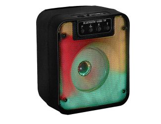 Fire Box 4" TWS Bluetooth Speaker w/ LED Light Show
