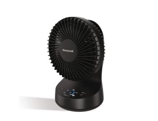 QuietSet 5 Oscillating Table Fan Black