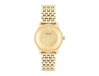 Ladies' Elliot Gold-Tone Stainless Steel Watch Gold Glitter Dial