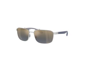 Unisex Rectangular Sunglasses Polarized Size 60