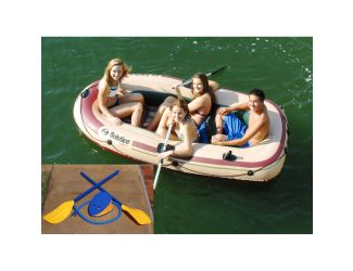 Voyager 4 Person Boat w/Oars