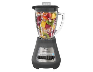 Oster Classic Series 8-Speed Blender with 6-Cup Glass Jar, Gray