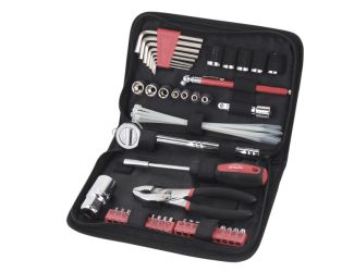 56 Pc Auto Tool Set In Zipper Case-Metric