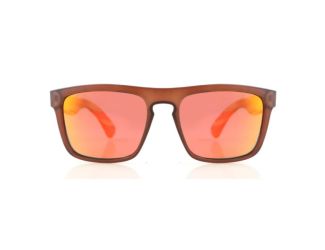 Flash  Zebra Wood Wooden Sunglasses, Blue