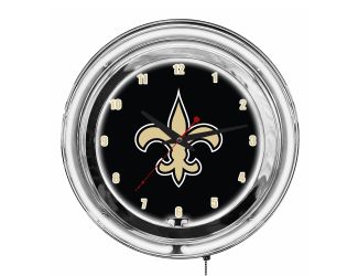 New Orleans Saints 14" Neon Clock
