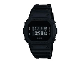 Square Black Digital Resin Watch