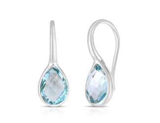 Blue Topaz Earrings