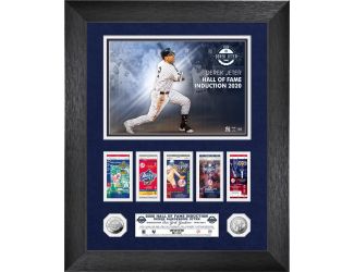 Derek Jeter 2020 Hall of Fame Induction WS Marquee Silver Coin Photo Mint