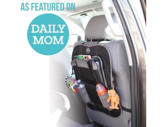 Back Seat Organizer-Black/Grey