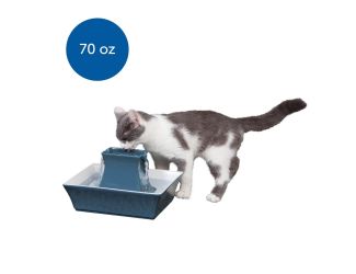 Drinkwell Pagoda Fountain Himalayan Blue