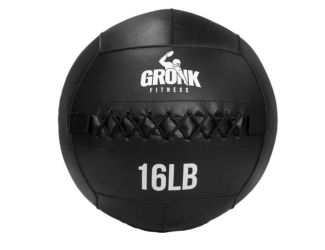 Gronk Fitness Wall Ball Black 16lb