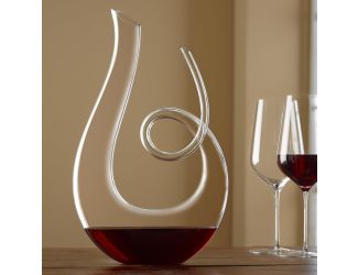 Wine Enthusiast Art Series Treble Decanter