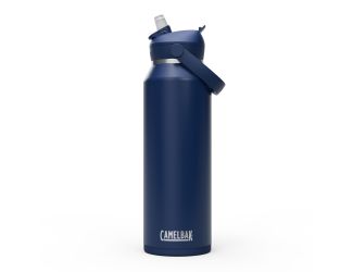 Thrive Flip Straw 40oz Stainless Steel Bottle Navy