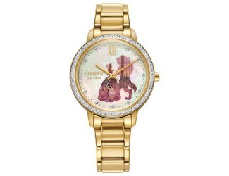 Ladies' Belle Gold-Tone Stainless Steel Bracelet, Gold-Tone dial