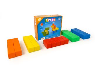 Magnetic Cube Building Blocks Set - (50 Piece)