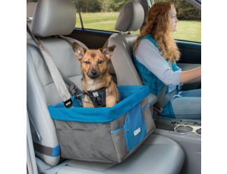 Heather Booster Seat For Dogs & Cats Charcoal