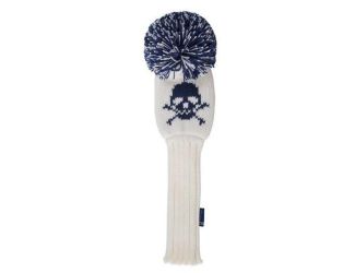 Knit Head Covers - Bonesman-White