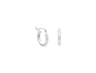 Extra Small Sterling Silver Hoops