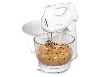 Power Deluxe 6 Speed Hand/Stand Mixer w/ 2 Bowls