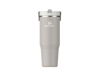 The IceFlow Flip Straw Tumbler 30oz - Ash
