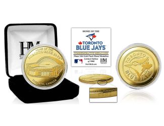 Toronto Blue Jays "Stadium" Gold Mint Coin