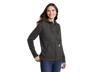 Womens Clarksburg Full-Zip Hoodie-Carbon Heather-LG