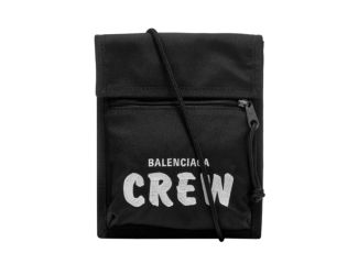 Balenciaga Explorer Pouch Crew Embroidery